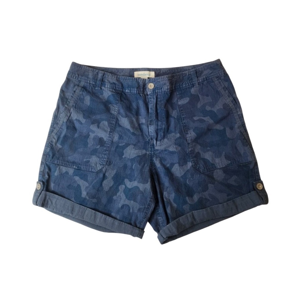 Sundance Navy Camo Cargo Shorts